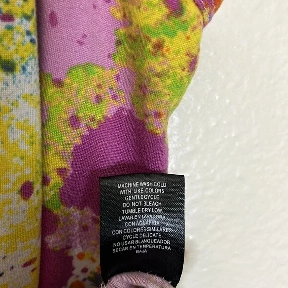 Paint Splash Boutique Maxi Stretch Dress SZ Large - Picture 9 of 11